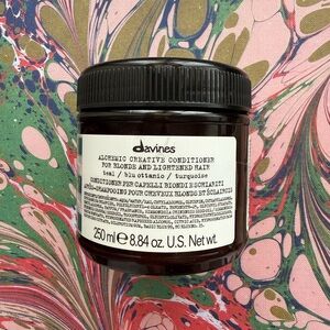 NWOT Davines ALCHEMIC Creative Conditioner TEAL 8.84oz